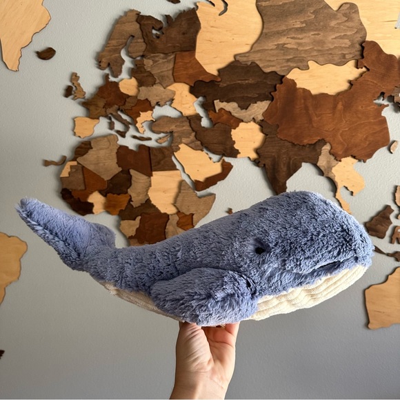 Jellycat Toys Jellycat London Jumbo 8 Wilbur Whale Plush Poshmark